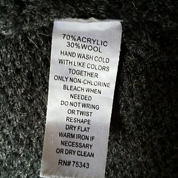 Vintage wool blend oversized sweater - Picture 2 of 4